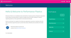Desktop Screenshot of performance-plastics.co.uk
