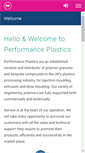 Mobile Screenshot of performance-plastics.co.uk